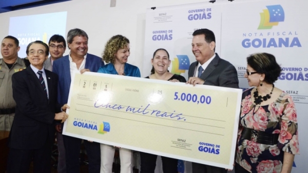 Quarto sorteio da Nota Goiana será na quinta-feira