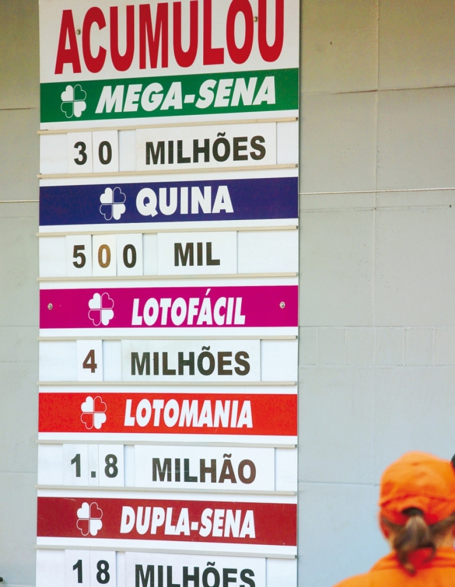 Quase R$ 1 bilhão em prêmios não é resgatado