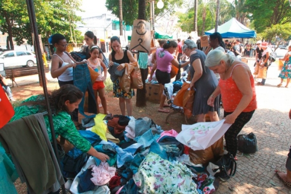 Loja de rua leva cidadania ao Centro