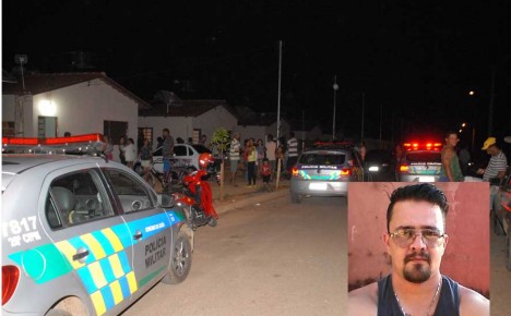 Um homem morreu e um jovem ficou ferido ao serem baleados dentro de uma residência no setor Residencial  Brisas , em São