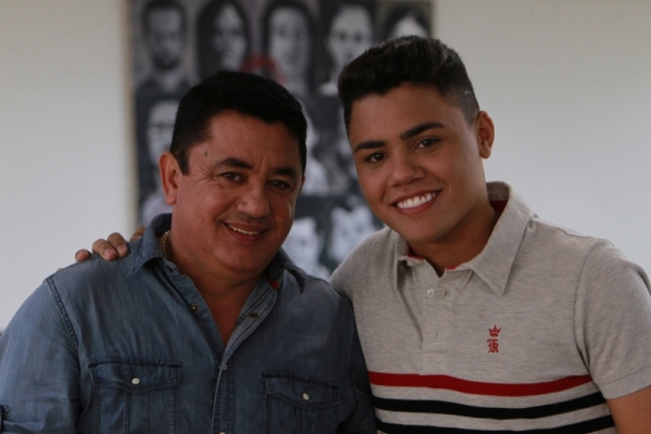 Pai é o grande incentivador