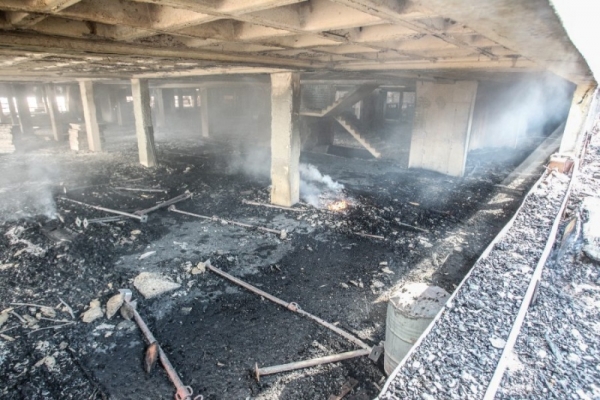 TRT suspende atividades para avaliar riscos causados por incêndio