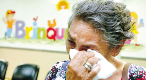 Dia das Crianças de tristeza