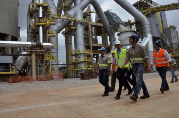 Fábrica da Votorantim Cimentos em Edealina será inaugurada este ano