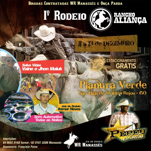 São Luís recebe 1º Rodeio do Rancho Aliança