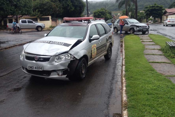 Viatura do presidio de São Luis, se envolve em acidente
