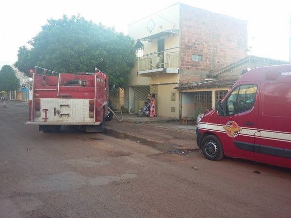 Incêndio no final da tarde deste domingo, 20