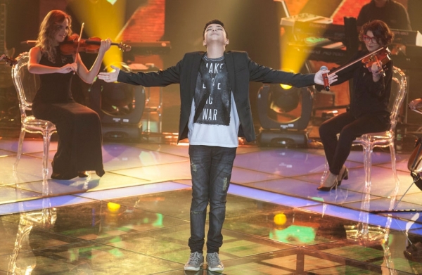 Wagner Barreto é o campeão da primeira temporada do The Voice Kids