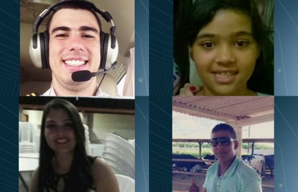 Vítimas da queda de avião na GO-139 são identificadas, em Corumbaíba