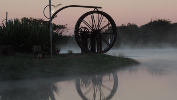 Frio e neblina. Não parece, mas é Goiás