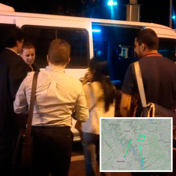 Aeronave tem princípio de incêndio próximo a Uberlândia