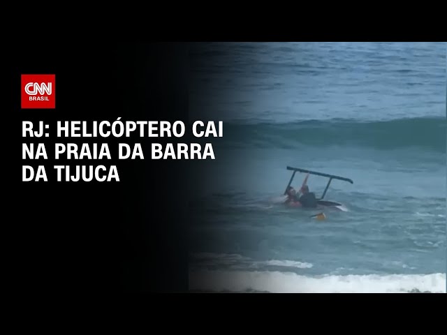 Saiba quem é o piloto do helicóptero que caiu na Barra da Tijuca, no Rio