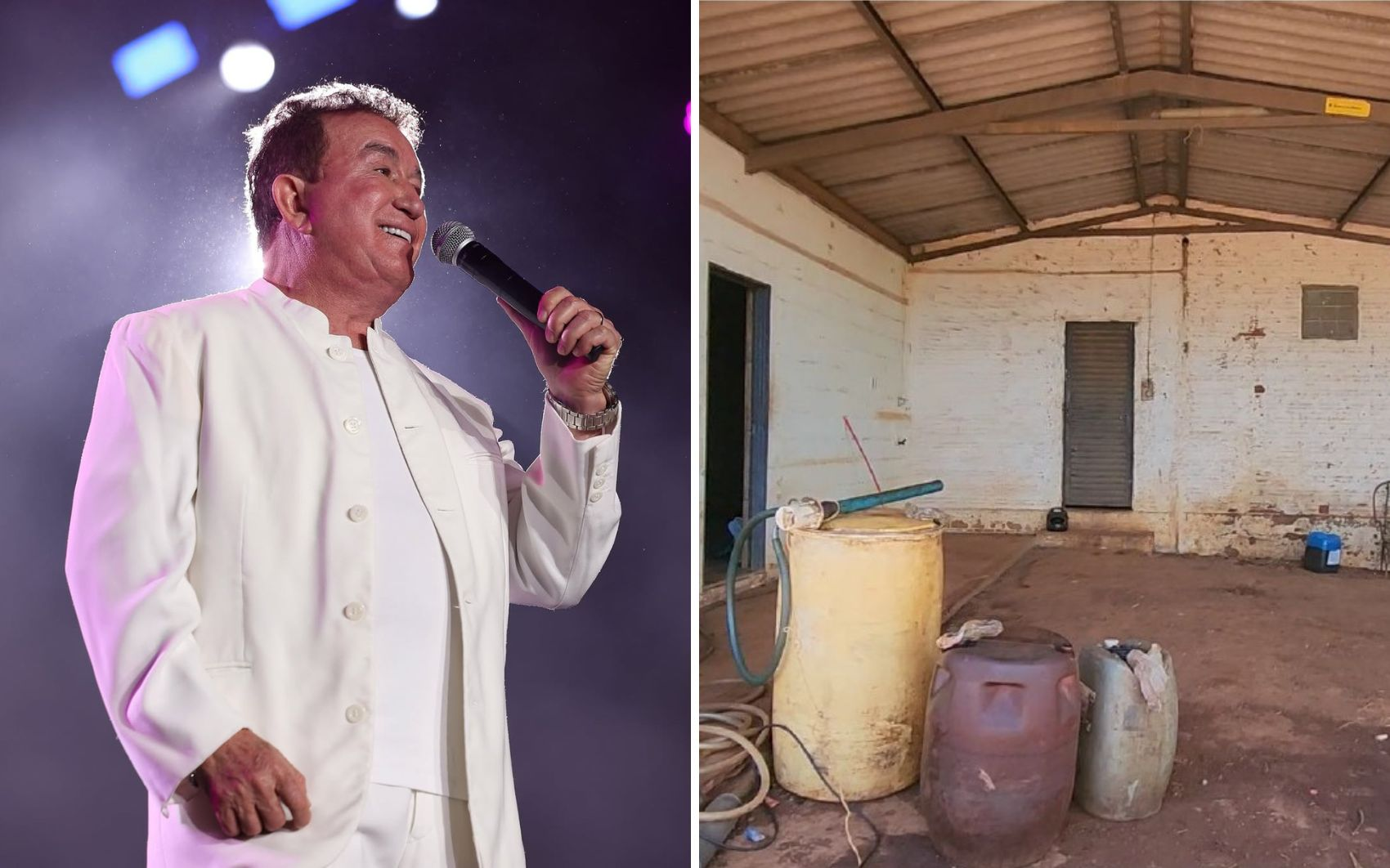 Amado Batista na lista suja do trabalho escravo: fazenda não tinha cama e nem local para refeições, diz denúncia